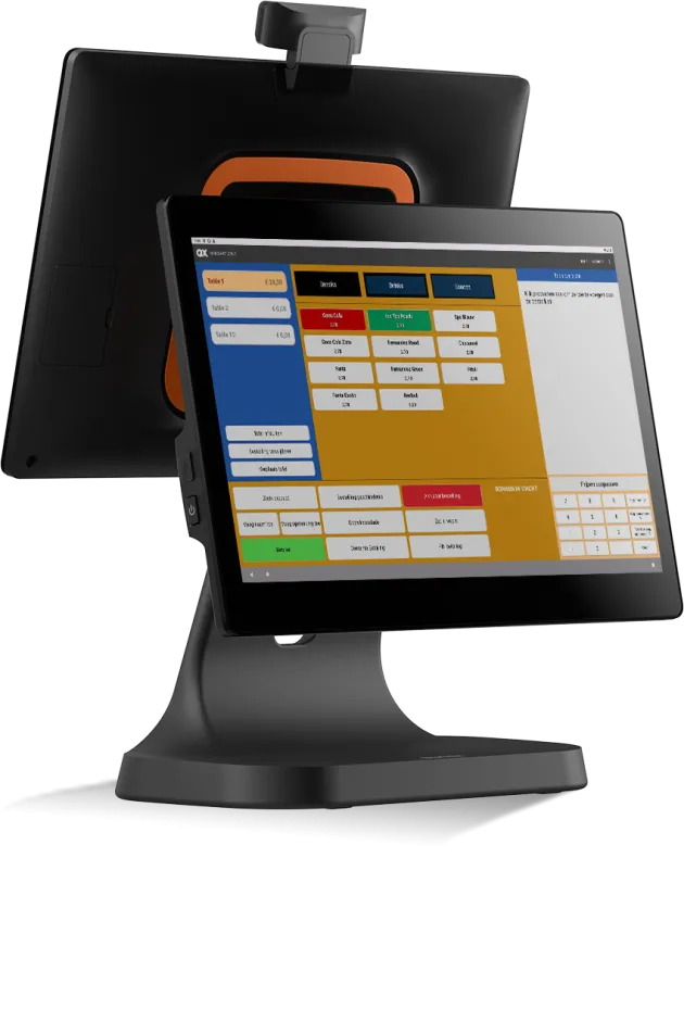 Premium bestelzuil met betaalterminal