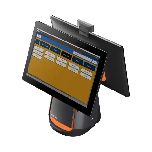 Premium bestelzuil met betaalterminal